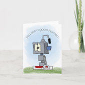 Carte Robot Grateful (Devant)