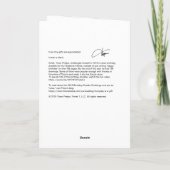 Carte Robot Greeting Card - little gifts (Dos)