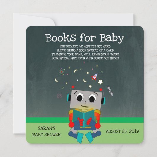 Carte robotique colorée (Devant)