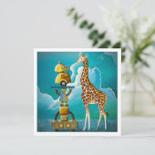 Carte Robots Sur Safari - Mini Impression (Debout devant)