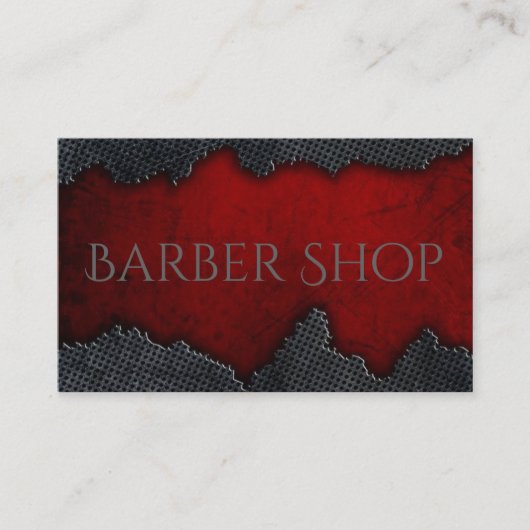 Carte rocailleuse pour le gris rouge et en acier (Devant)