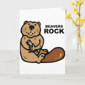 Carte Roche de castors (Fleur jaune)