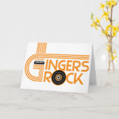 Carte Roche de gingembres (Fleur jaune)