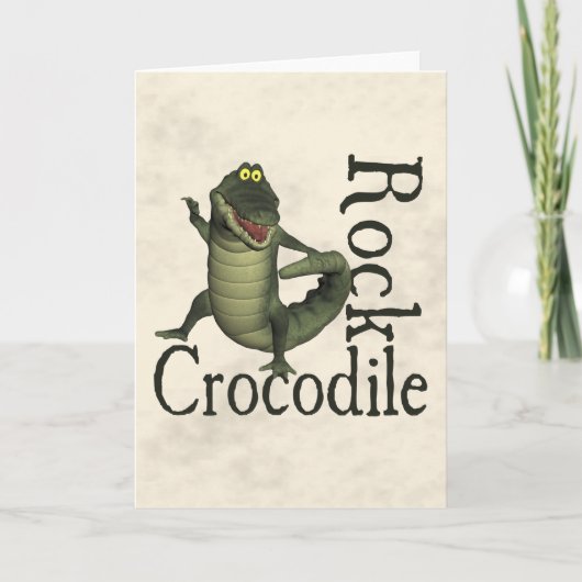 Carte Rocher de crocodile (Devant)