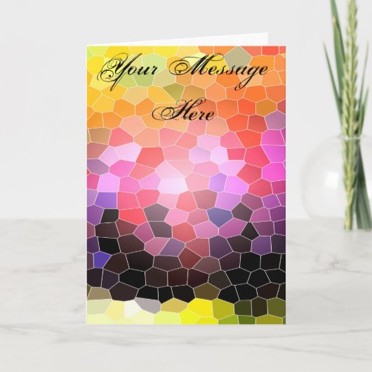 Carte Rochers du coucher de soleil (Devant)