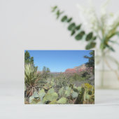 Carte Rochers rouges et cactus I (Debout devant)