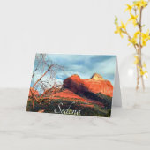 Carte Rochers rouges pittoresques de Sedona Salutation p (Fleur jaune)