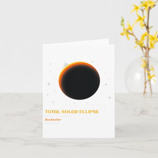 Carte Rochester (Fleur jaune)