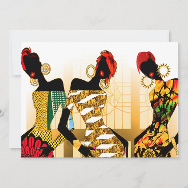 Carte Rock Black Girls (Devant)