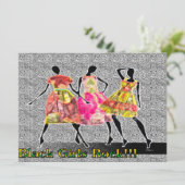 Carte Rock Black Girls (Debout devant)