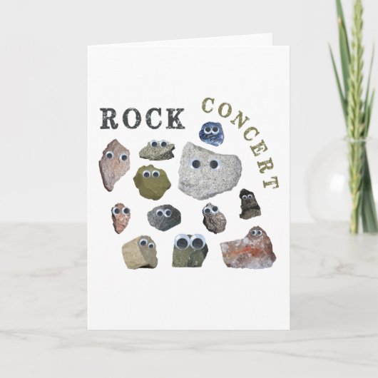 Carte Rock Concert (Devant)