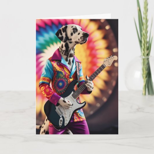 Carte rock dalmate (Devant)