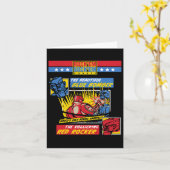 Carte Rock em Sock em - Boxing Robots Comic Page (Fleur jaune)