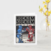 Carte Rock em Sock em Robots Boxing Ring (Fleur jaune)