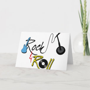 Carte Rock Et Roll