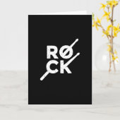 Carte Rock Music (Fleur jaune)