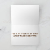 CARTE **ROCK ON** & JOYEUX NOËL (Intérieur)