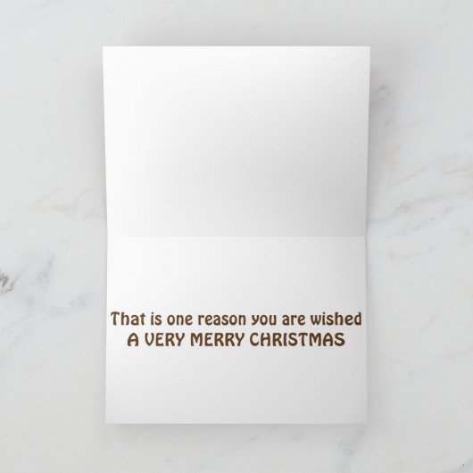 CARTE **ROCK ON** & JOYEUX NOËL (Intérieur)