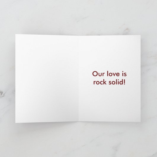 Carte Rock Solid Valentine (Intérieur)