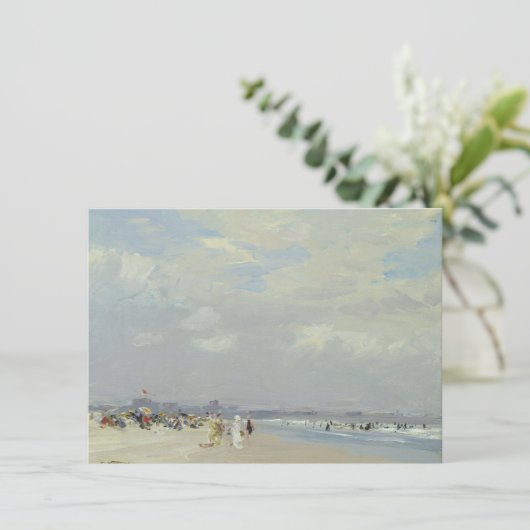 Carte Rockaway Beach (par E.H. Potthast) (Debout devant)