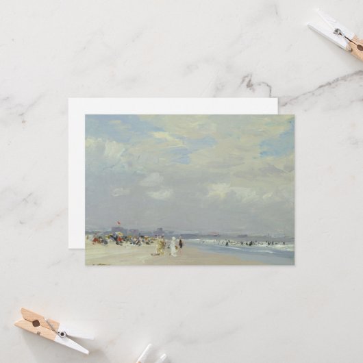 Carte Rockaway Beach (par E.H. Potthast) (Devant/Arrière en situation)