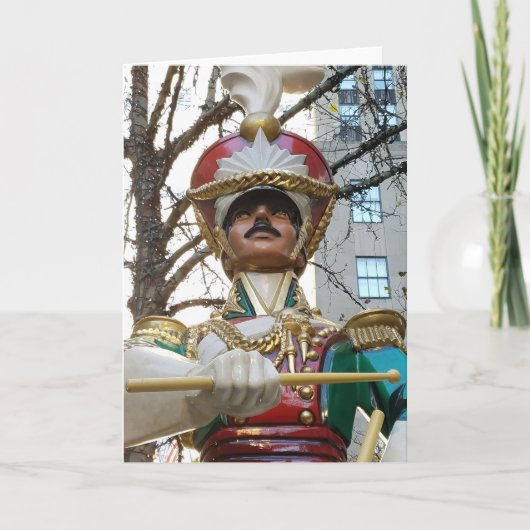 Carte Rockefeller Center Christmas - Toy Solider - NYC (Devant)