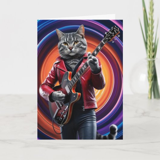Carte Rocker Gris Tabby (Devant)