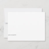 Carte Rocks de retraite, Guitare Rocking (Dos)