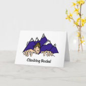 Carte Rocks Escalades (Fleur jaune)