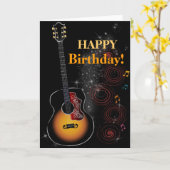 Carte Rockstar (Fleur jaune)