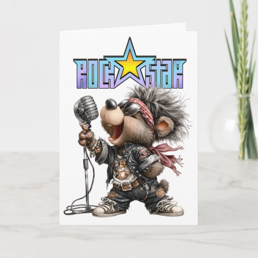 Carte ROCKSTAR Card (Devant)