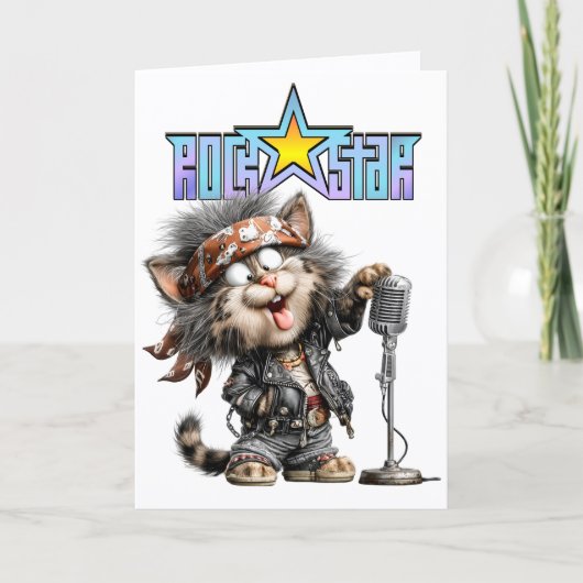 Carte ROCKSTAR Card (Devant)