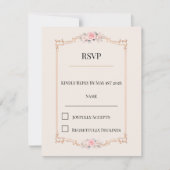 Carte Rococco Blush  (Devant)