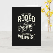 Carte Rodéo (Fleur jaune)