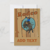 Carte Rodeo Bucse Horse (Devant)