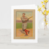 Carte Roger Bresnahan Cardinals Baseball 1911 (Fleur jaune)