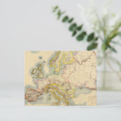 Carte rographique de l'Europe (Debout devant)