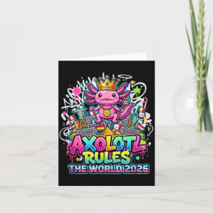 Carte Roi Axolotl 2026 Lieux de Football Mondiaux Rue