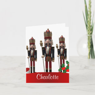 Carte Roi Casse-Noisette Noël Personnalisé