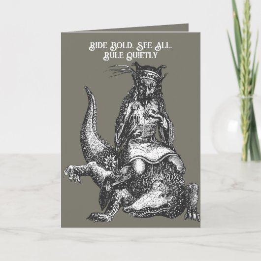 Carte Roi Crocodile des Ombres (Devant)