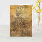 Carte Roi d'Elf (Fleur jaune)