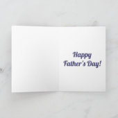 Carte Roi des ailes | Drapeau américain | FÊTE DES PÈRES (Intérieur)