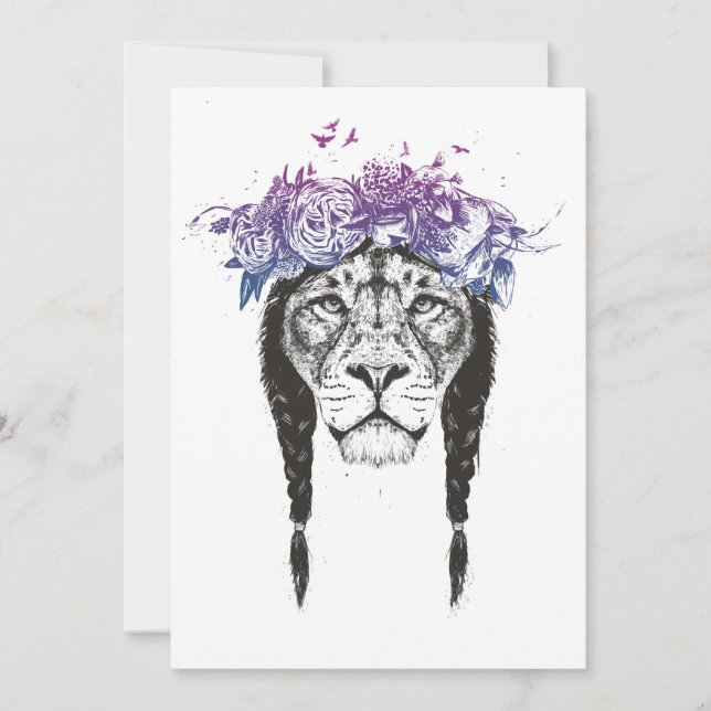 Carte Roi des lions (Devant)