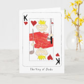 carte roi des papas (Fleur jaune)