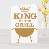 Carte Roi Du Grill, Or (Fleur jaune)