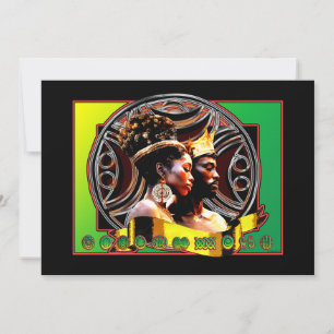Carte Roi et Reine Africains