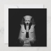 Carte Roi pharaon noir et blanc (Dos)