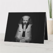 Carte Roi pharaon noir et blanc (Dos)
