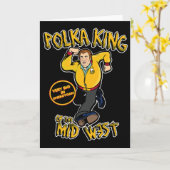 Carte Roi Polka du Midwest (Fleur jaune)