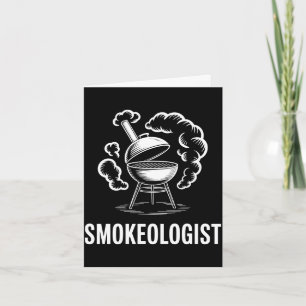 Carte Roi spécialiste de la fumée de barbecue masculin m